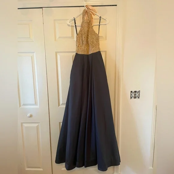 slim fit dress slacks Nyx Plunging Halter Maxi Dress
